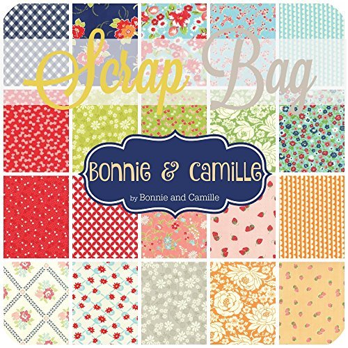 Moda Fabrics Scrap Bag - Bonnie and Camille for Moda - 100% Cotton - 12 oz - Quilting, Sewing