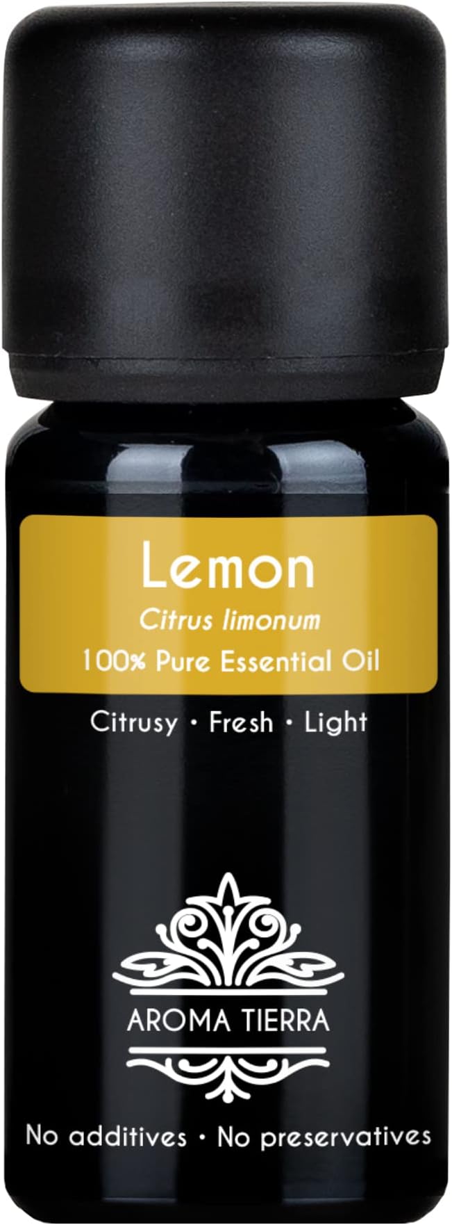 Lemon Essential Oil (Italy) - Aroma Tierra - 100% Pure & Natural - 10ml