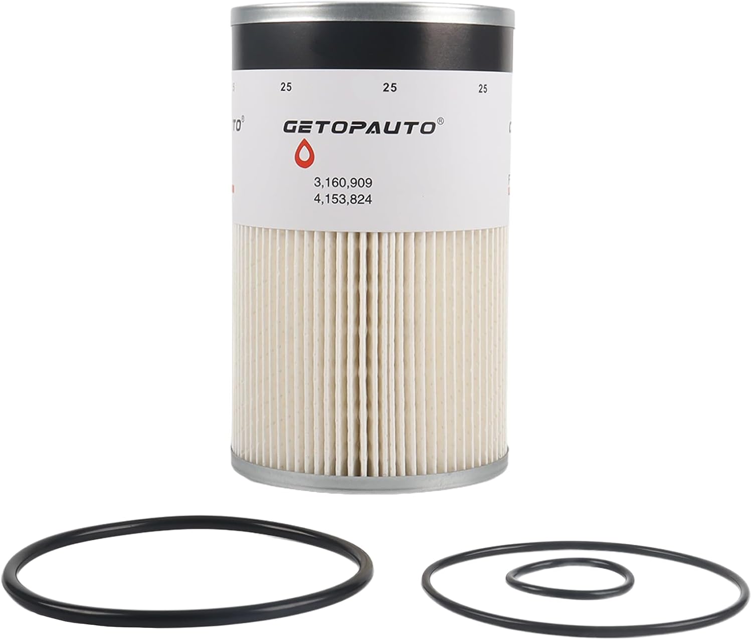 FS19765 Fuel Water Separator Filter Compatible with Cummins X12 X15 ISX12 ISX Replaces P550851 FS19763 FS19764 21737499 85120233 PF7928 P550849 L9765 L9763FXL 33763 PF9814 PF7930 WF10005