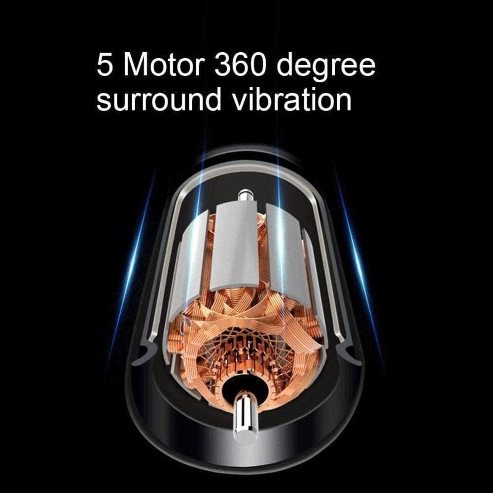 Cinturón Adelgazante Inalámbrico para Cuerpo, Entrenador Vibración Eléctrica para Cintura Cintura Adelgazante para Sauna con Masaje Magnético Y Calefacción