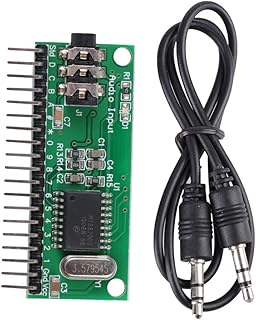LANTRO JS - Phone Voice Decoding Controller, 16 Channels MT8870 DTMF Audio Board Decoding Controller for Smart Home Automation Module decoder