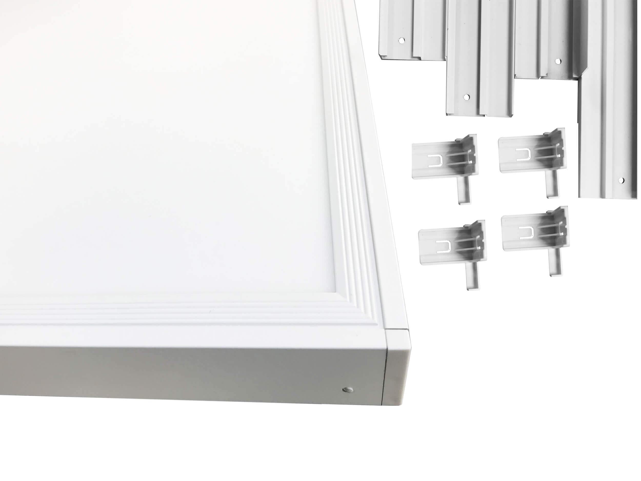 Led panel 120x30 Aufputz Deckenleuchte wandleuchte 40 Watt inkl. Aufbaurahmen 4000K Neutralweiß