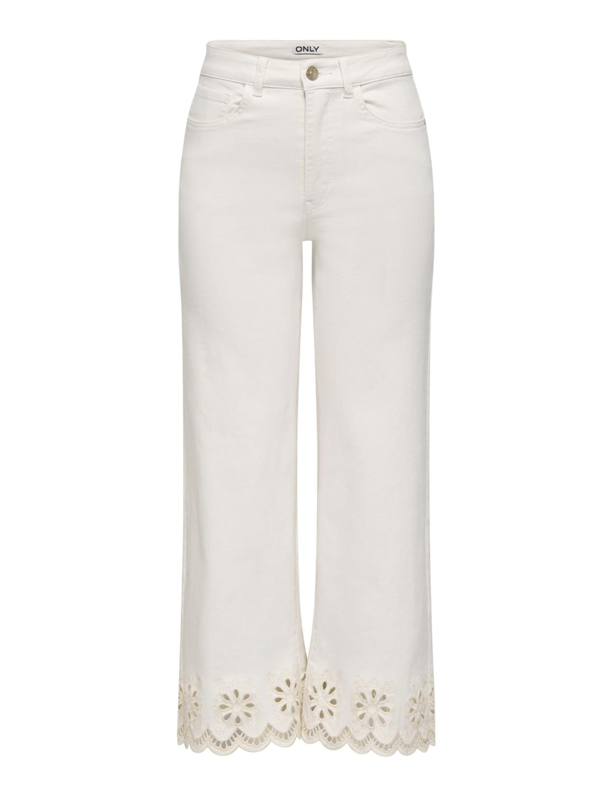 Only Onlmadison HW Crop Wide Bro Angl DNM Gua Donna