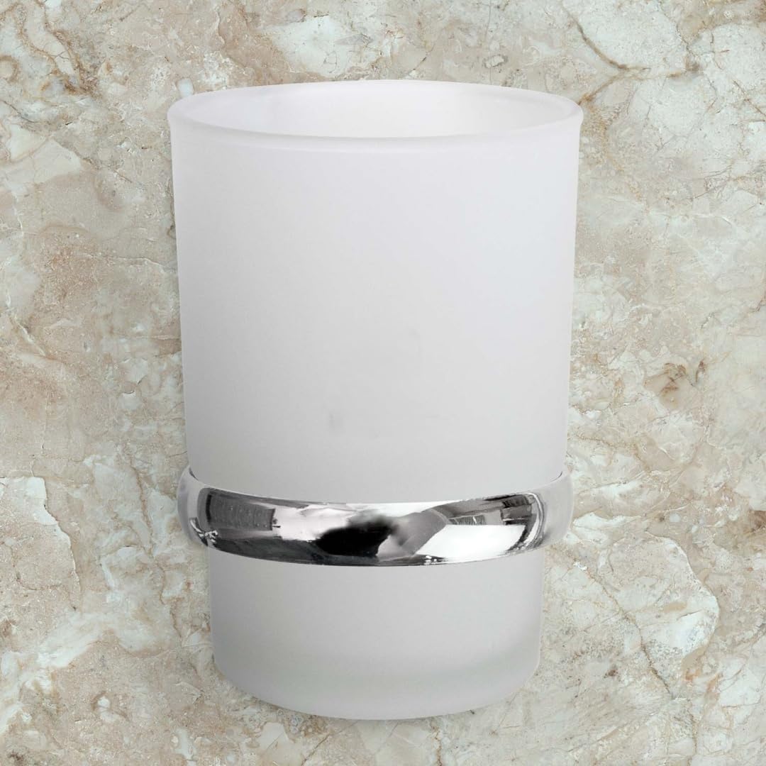 Set Da Bagno 6 Pezzi In Ceramica E Acciaio Cromato Con Decorazioni Oro - Design Neoclassico Elegante Per Il Tuo Bagno