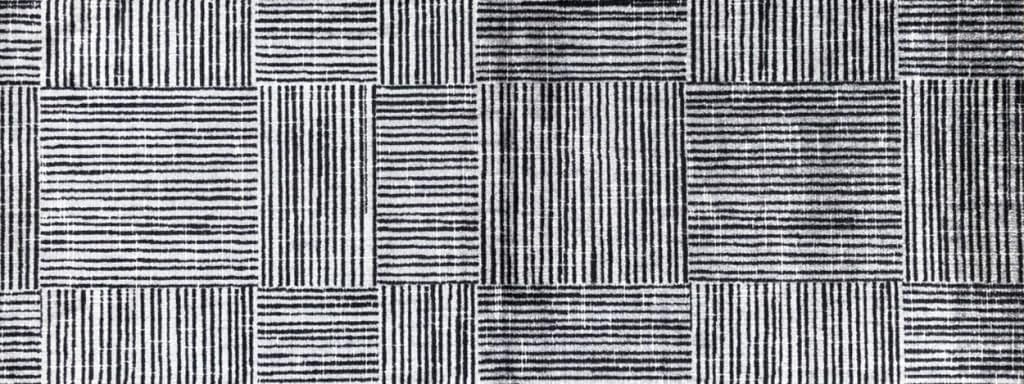 Wash + Dry Rustic One-Piece Washable Runner with Rubber Backing, Indoor Rug Runner for Hallway, Entryway, Kitchen, Non-Slip Area Rug, Kid Friendly and Pet Friendly, Gray, Black and White, 27.5" x 75"
