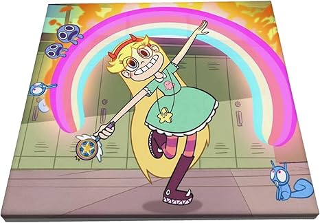 Amazon 悪魔バスタースター バタフライ 2 人気のフレームレス装飾画 アートオーナメント リビングルームの装飾 背景の壁の装飾 Hd印刷 高い引張強度 明るい画質 無毒で無味 環境を守ること インストールが簡単 部屋 寝室 壁飾り アートワーク 贈り物 ウォール