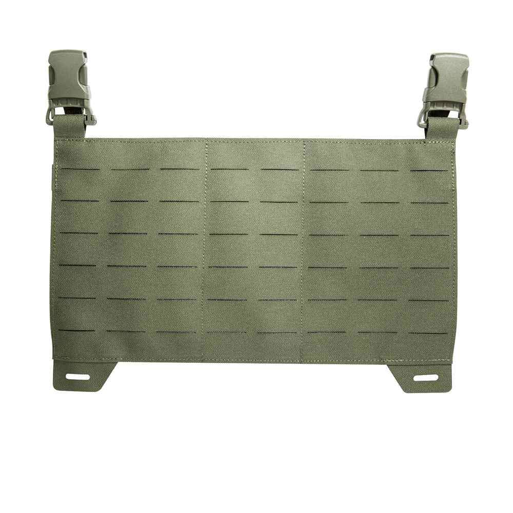 Tasmanian TigerTT Carrier Panel LC Replacement Front Panel with Laser Cut MOLLE System for Plate Carrier Olive
