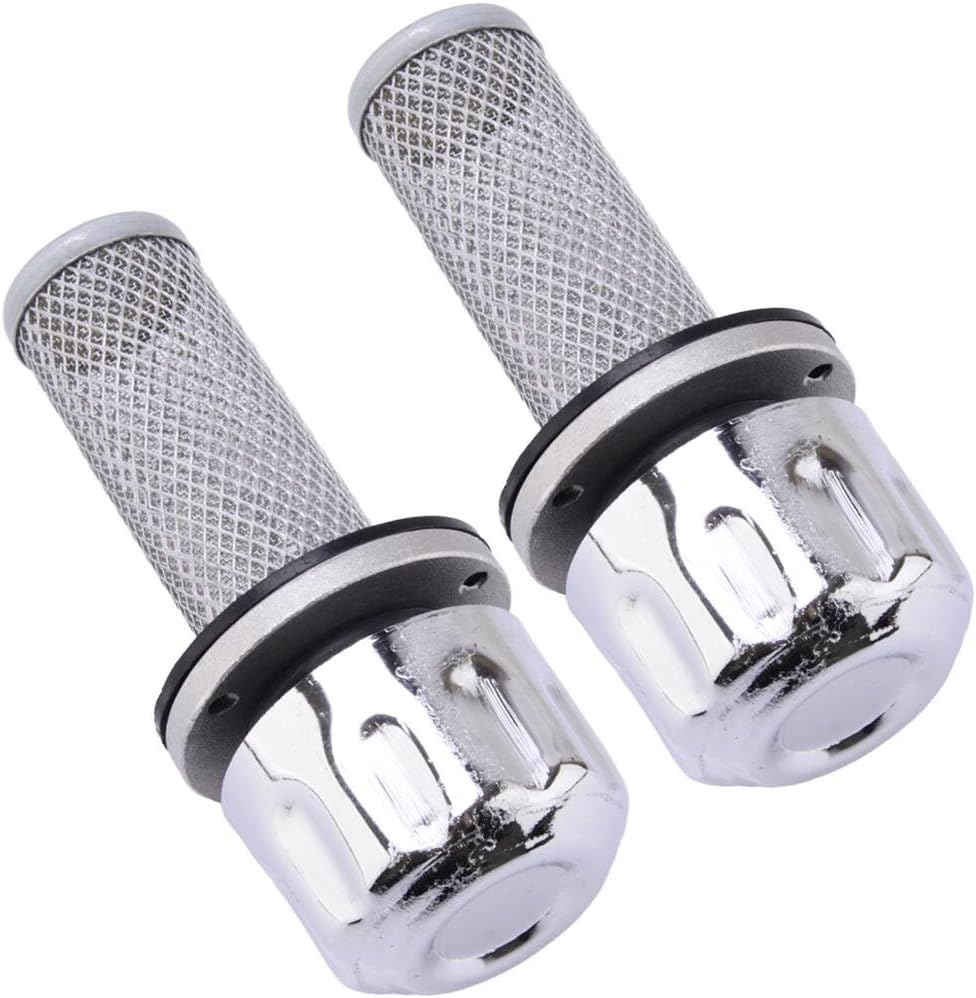 2pieces QUQ1 Hydraulic Oil Fuel Tank Filler Breather Cap Air Port Filter