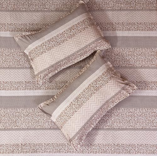Image of Signature Reversible Super Soft Double Bed Comforter /Quilt Set 350GSM 88x90 inches, and Fitted Elastic Bed Sheet with Pillow Covers (Sunny Day, Fitted Bedsheet with Pillow Covers Only)