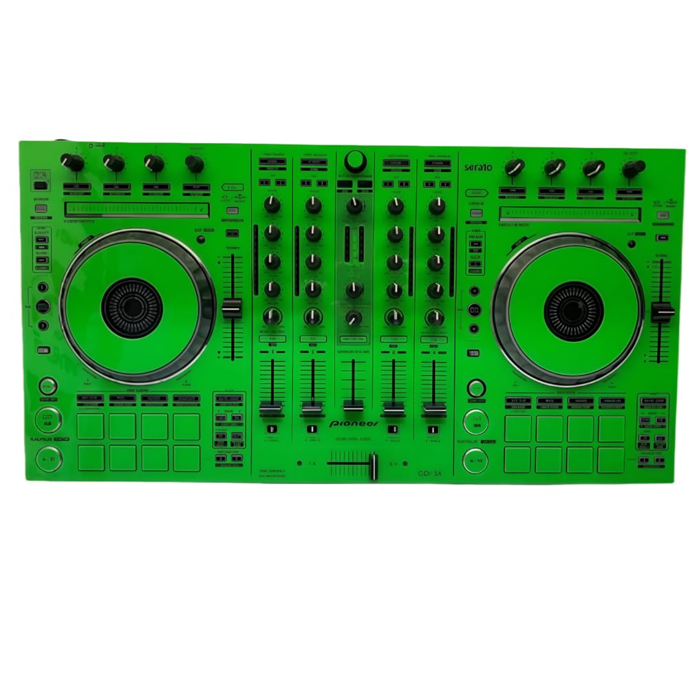 Protective Cover Skin for Pioneer DDJ-SX Protective Film Sticker (Green)