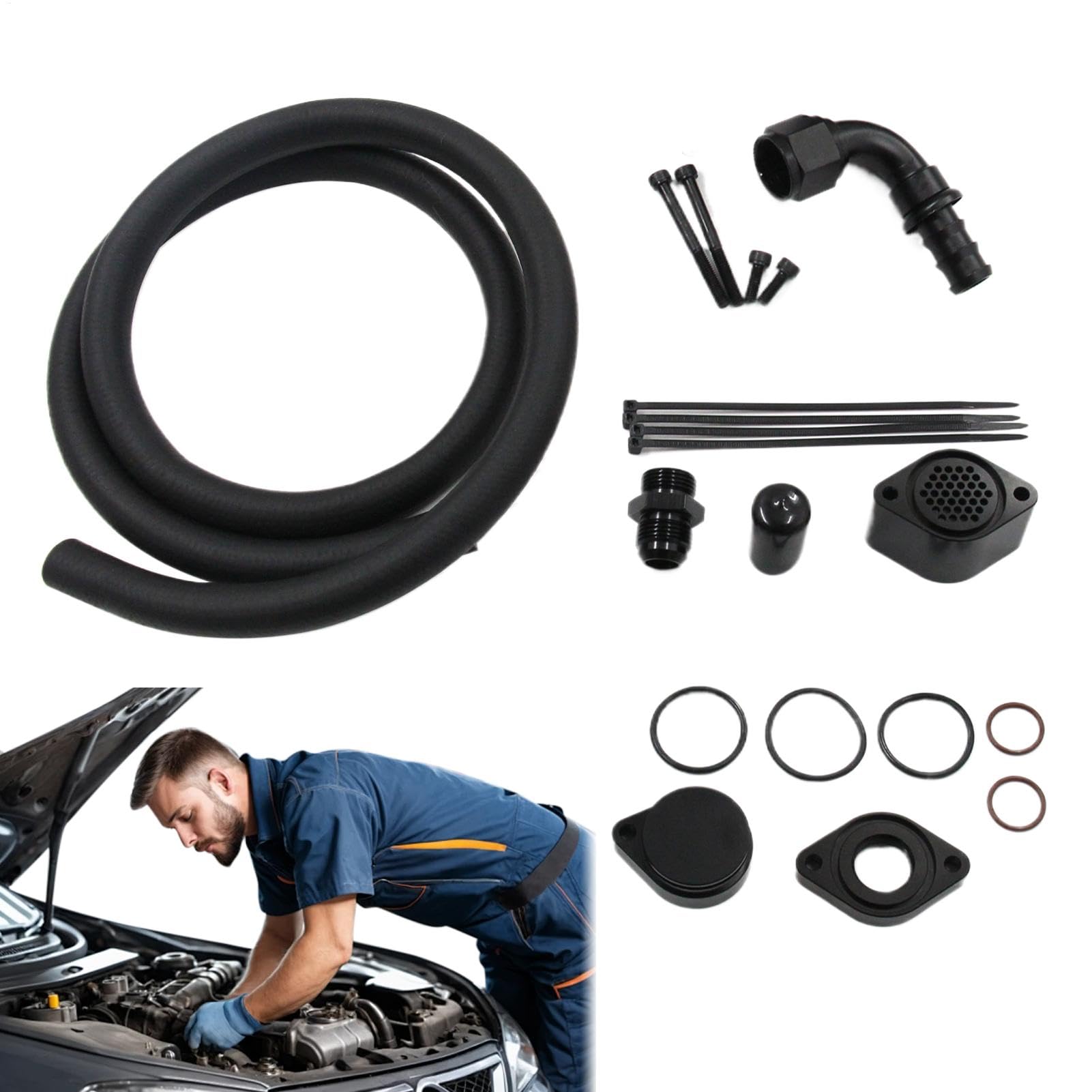 Kit de ventilación del sistema para un motor eficiente en trayectos diarios urbanos