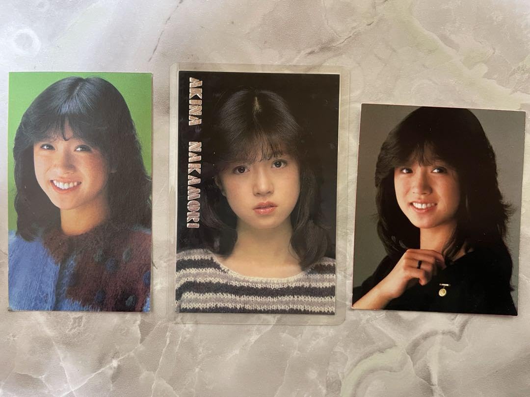 Amazon.co.jp: 中森明菜 ラミネートカード プロマイド 雑誌付録 : おもちゃ