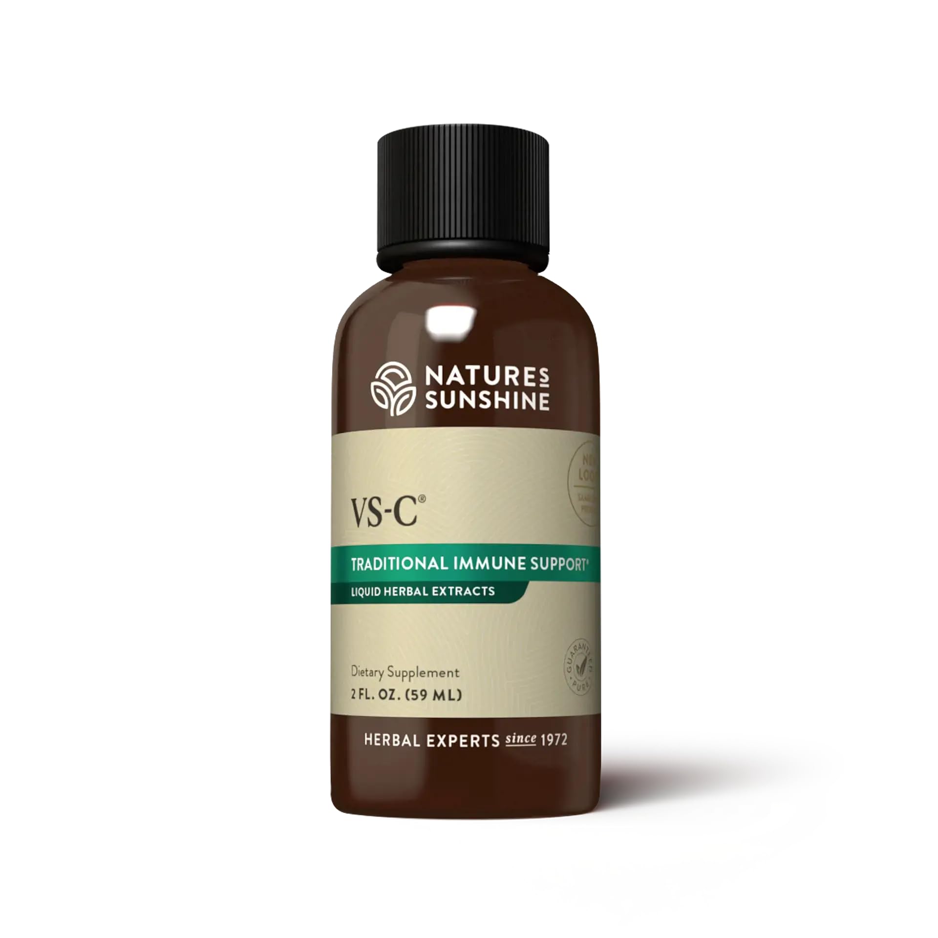 Nature's Sunshine VS-C Liquid, 2 fl. oz., Kosher | Natural Immune System Support and Healthy Respiratory Tract Defense