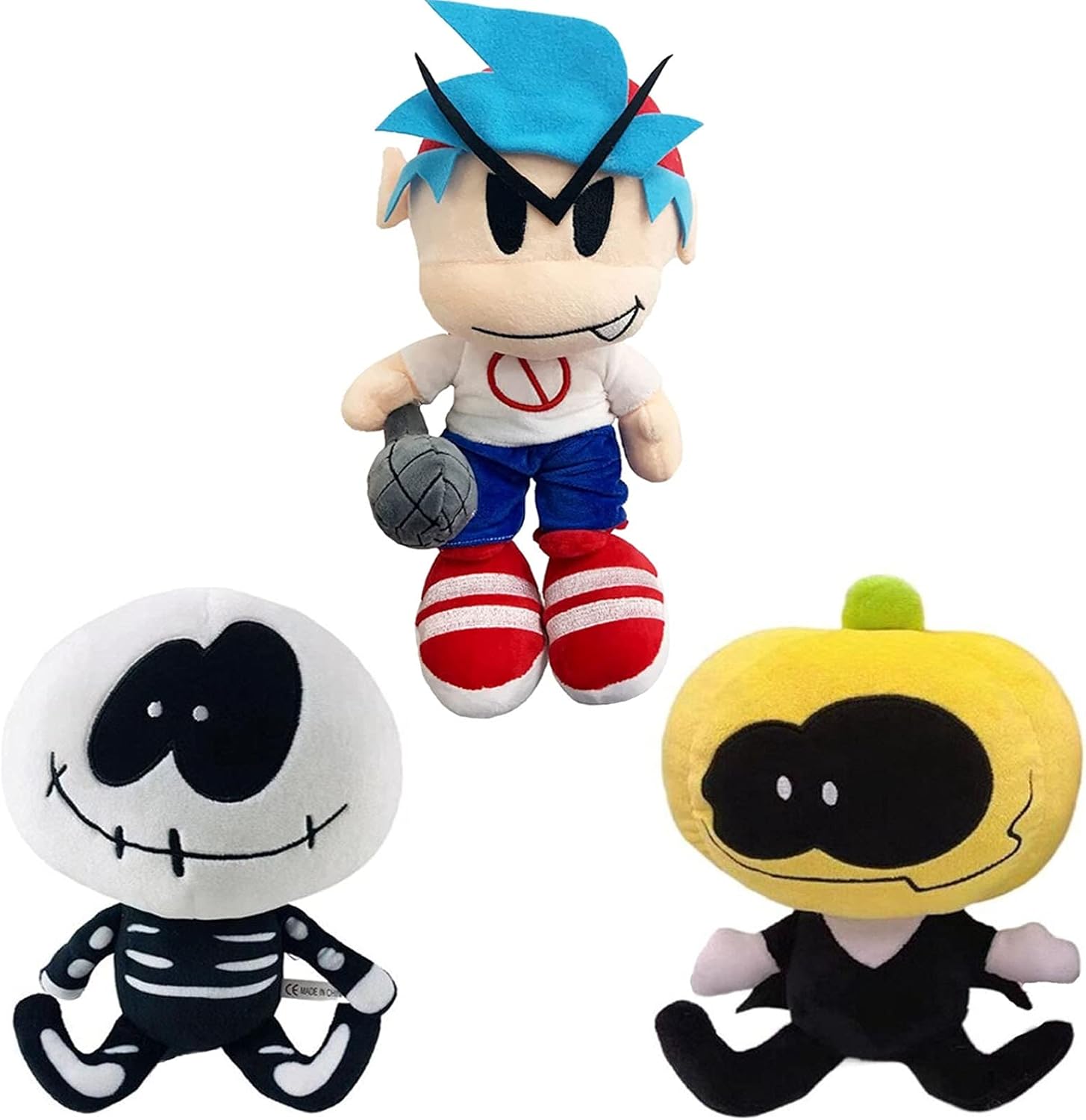 Buy Friday Night Funkin Toy Set Of 3 Fnf Bf Plush Skid And Pump Plushy Friday Night Funkin Plush Toy Soft Stuffed Doll 10 A Online In Turkey B09796k9lp