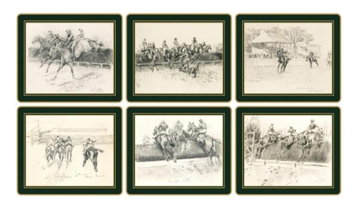 Lady Clare Peter Beigel Collection Table Mats, Table Decoration Placemats - Set of 6