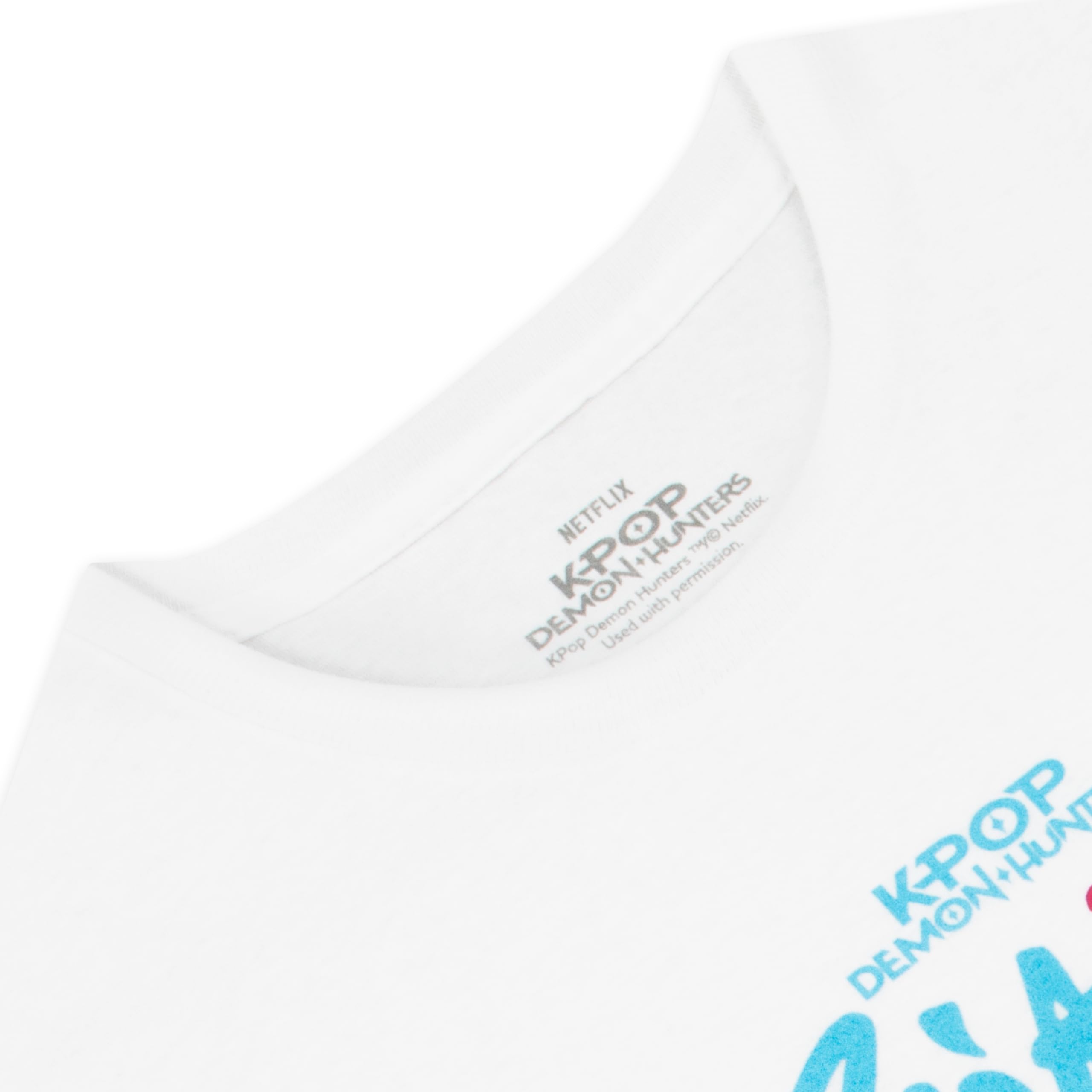 KPop Demon Hunters T-Shirt Mädchen, Saja Boys Mädchen T-Shirt Kurzarm T Shirt Kinder