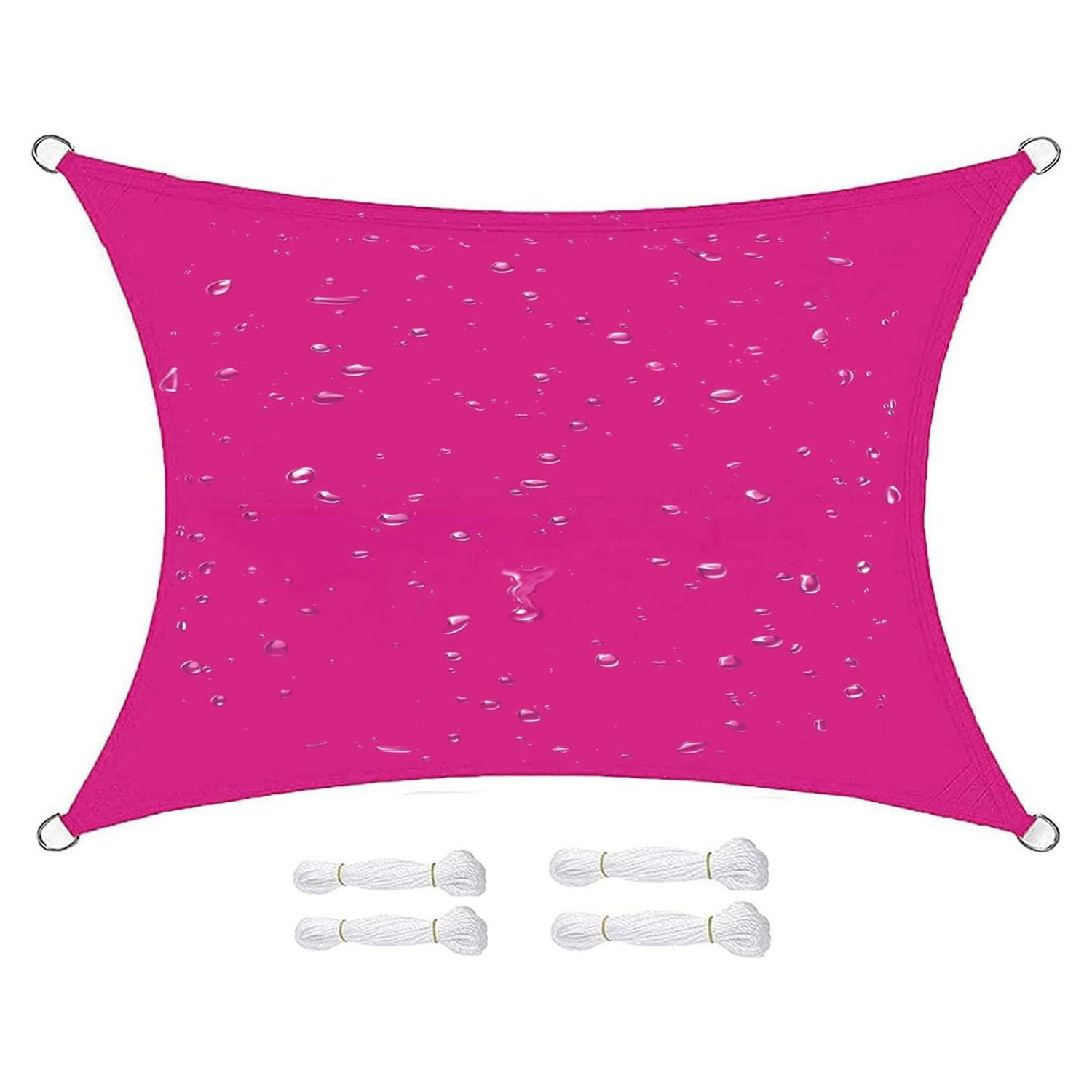 Pare-soleil d'extérieur 3x6m anti-UV et vent pour terrasse et balcon