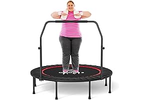 Cloris Mini Trampoline: Enhanced Fitness with Unbeatable Safety and Convenience