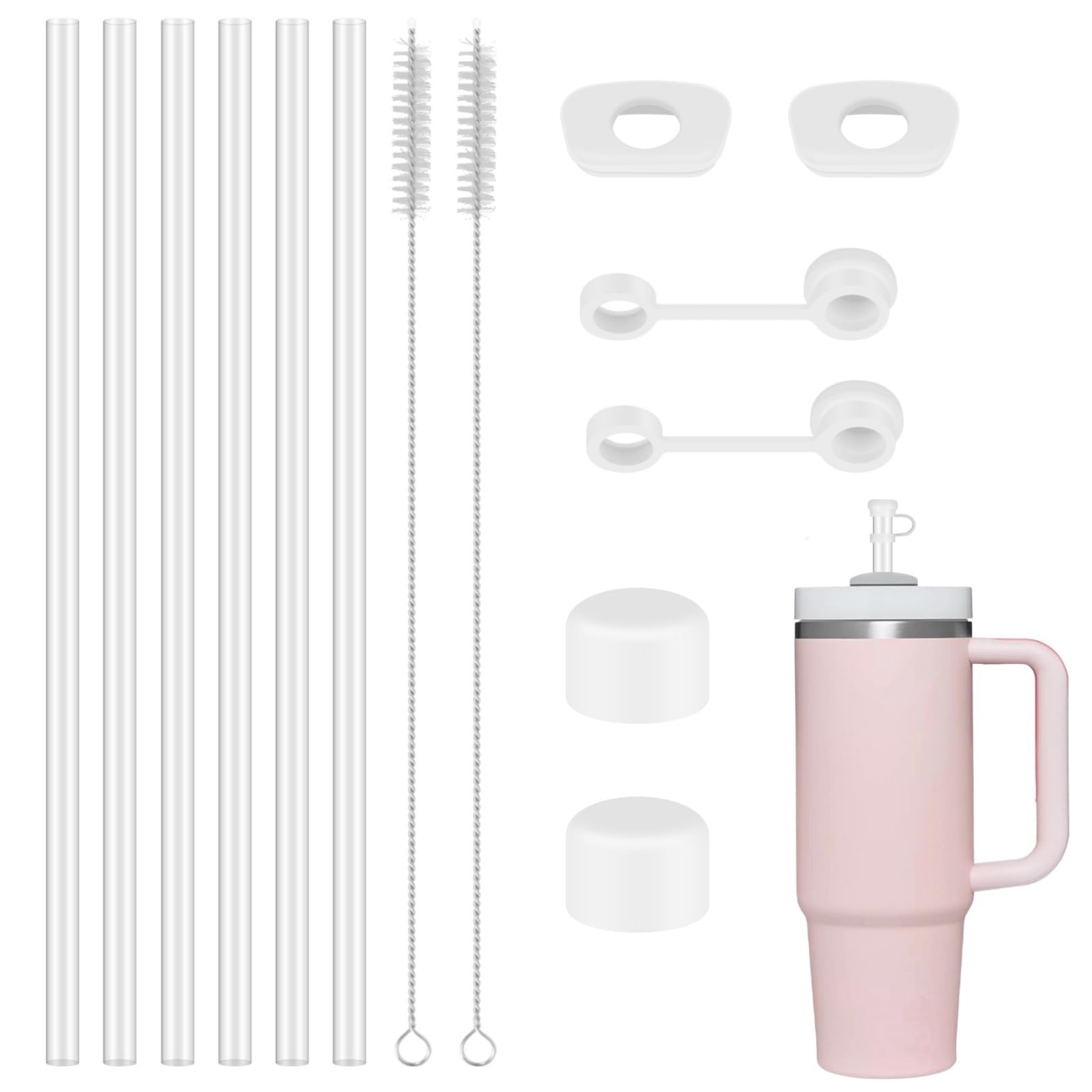 5 pezzi Set di accessori per borraccia, tappo a vite in silicone