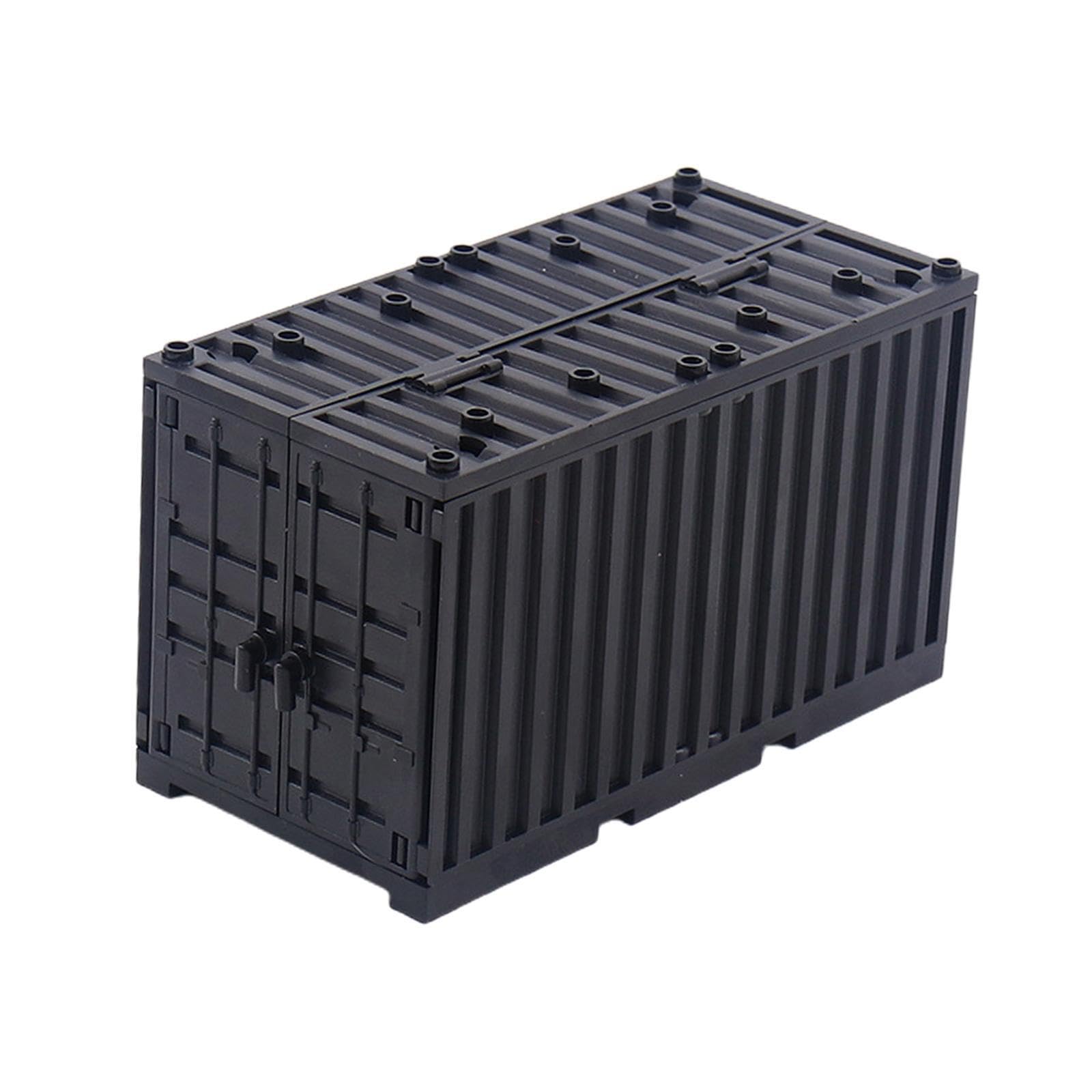 QUXVUIS Toy Container Blocks for Creative Organization Promoting Safe Playing Environments While Keeping Toys Neat And Accessible Container Blocks Bricks Box
