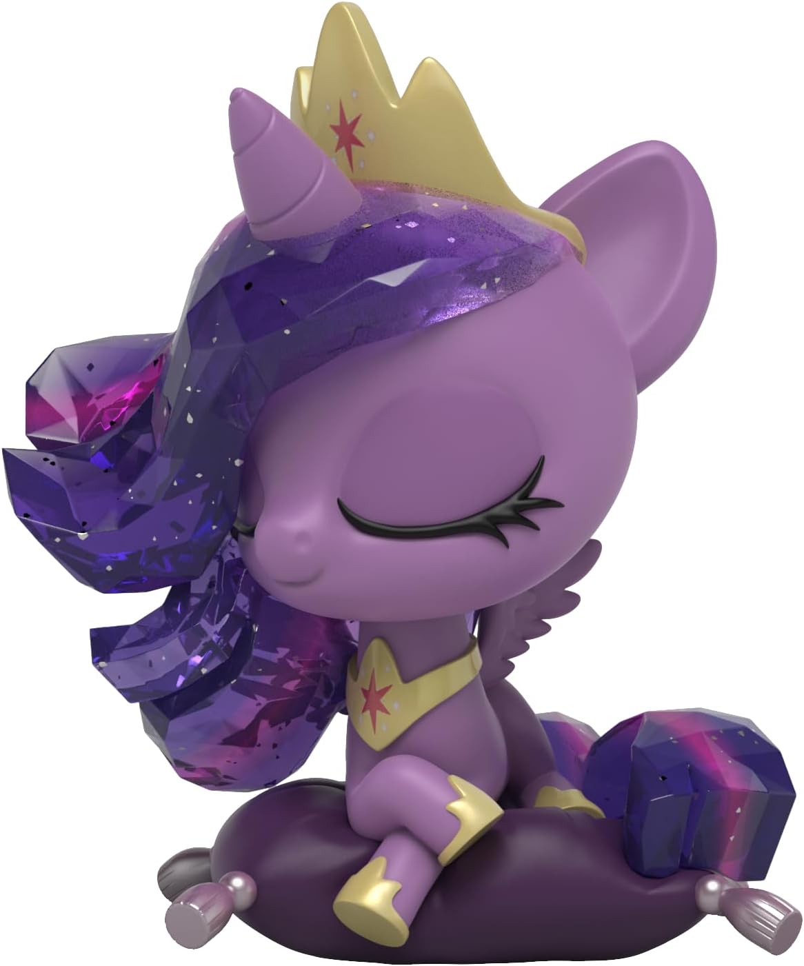 Mighty Jaxx My Little Pony Kwistal Fwenz: Princess Memories Edition | Princess Twilight Sparkle 6 Inch Collectible Figurine