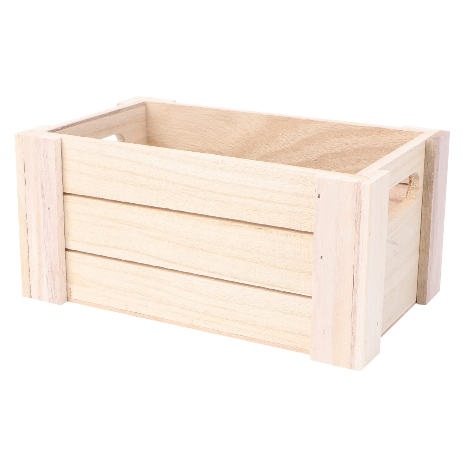 1pc Wooden Desk Organizer Box Medium Storage for Home Office Stylish Table Decoration for Organizing Sundries