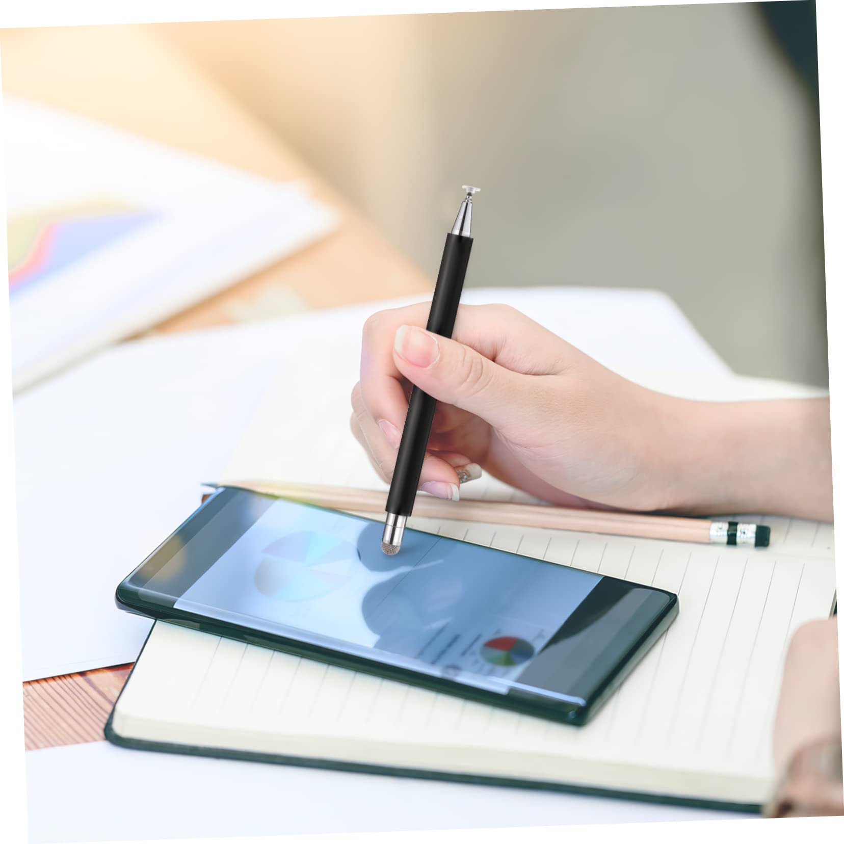 Hemobllo 10piezas Lápiz Stylus para Pantalla Táctil Bolígrafo Capacitivo De para Tablet y Teléfono Compatible Dispositivos Táctiles Diseño Ergonómico y