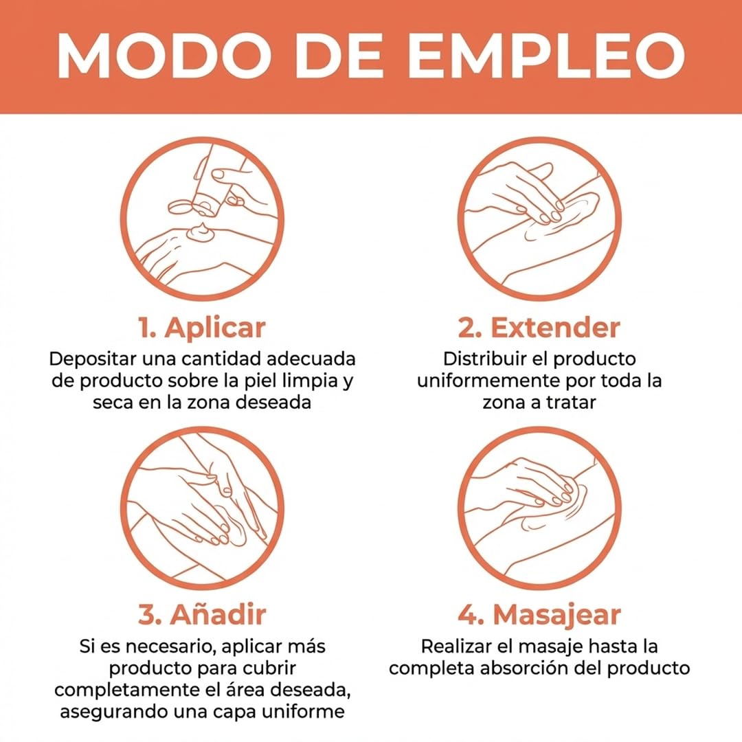 PHYSIOCEUTICALS - Crema de Masaje Efecto Calor 1000ml + Dosificador - Salicilato de Metilo y Alcanfor - Ideal para Profesionales