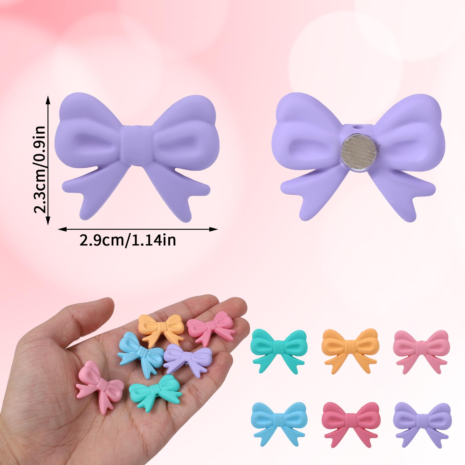 Lot De 24 Aimants De Réfrigérateur Colorés Pour Tableau Blanc Et