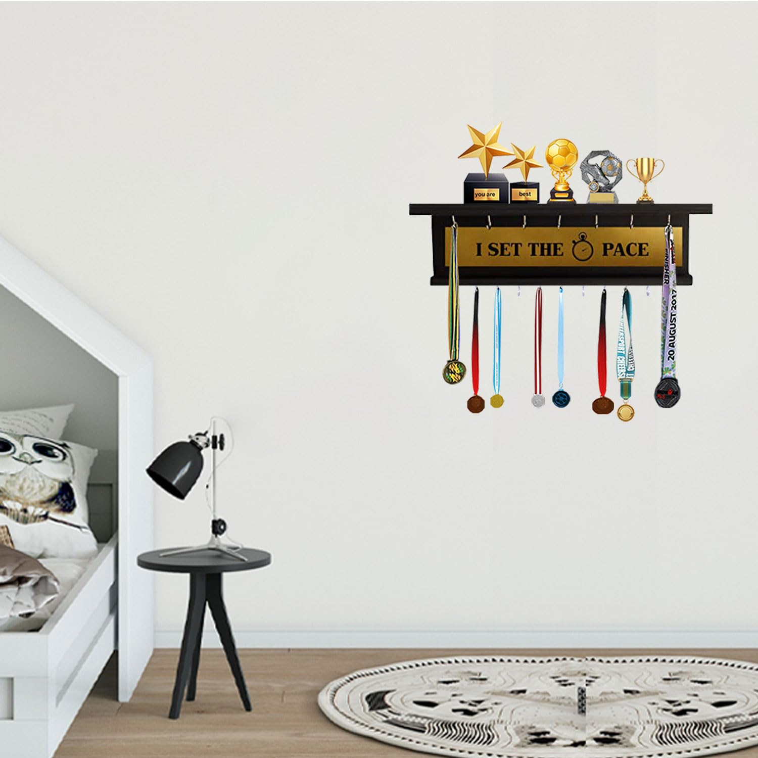 Odestar Large Medal Holder- I Set The pace- Wenge (B0CTY8962X) Amazon Price History, Amazon Price Tracker