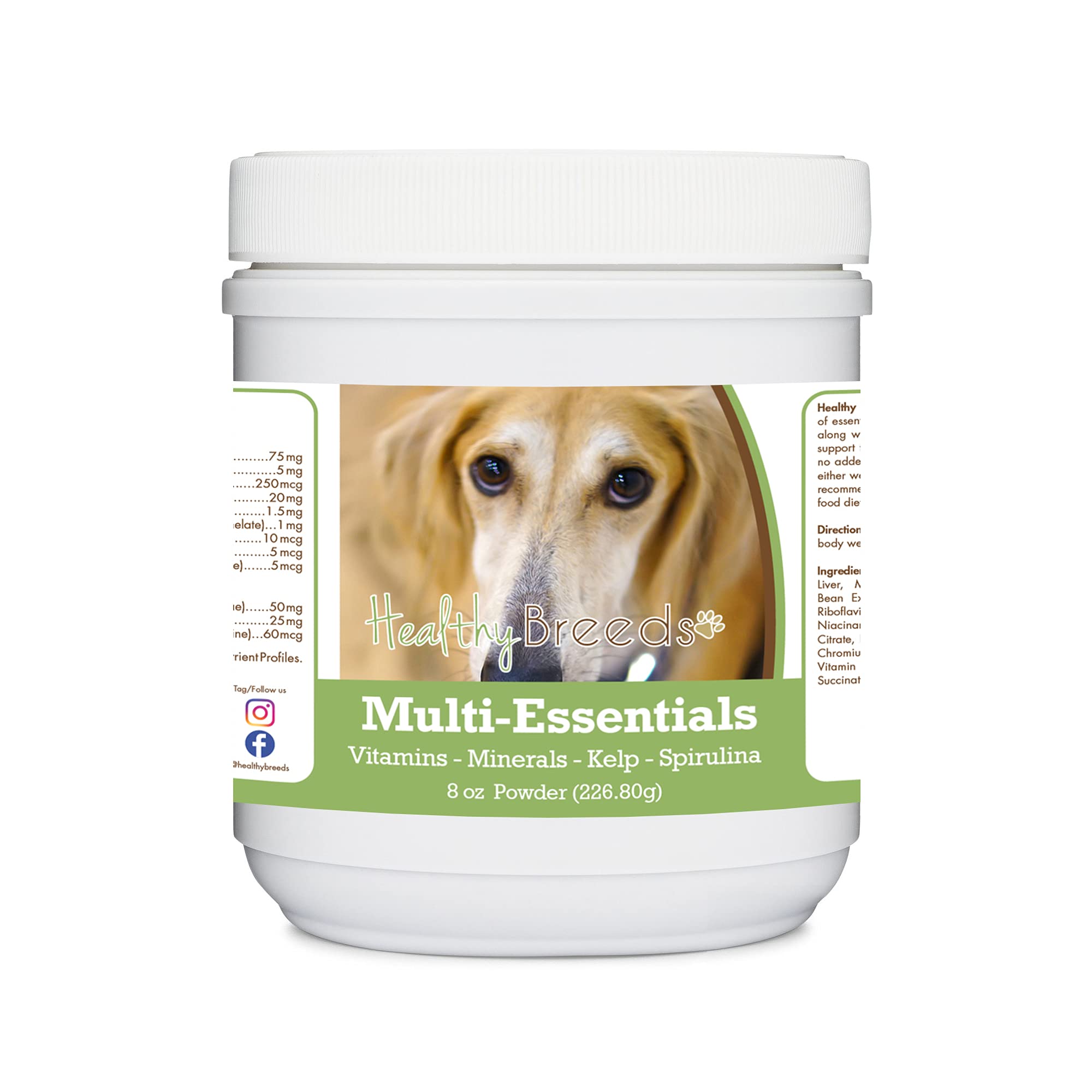 Healthy Breeds Sloughi Multi-Essentials Powder for Dogs 8 oz