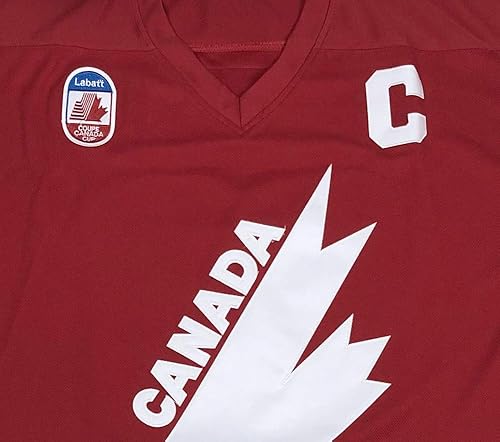 Miniatura 4 de Camiseta de hockey sobre hielo #99 Gretzky Labatt Team Coupe Canada Cup para hombre