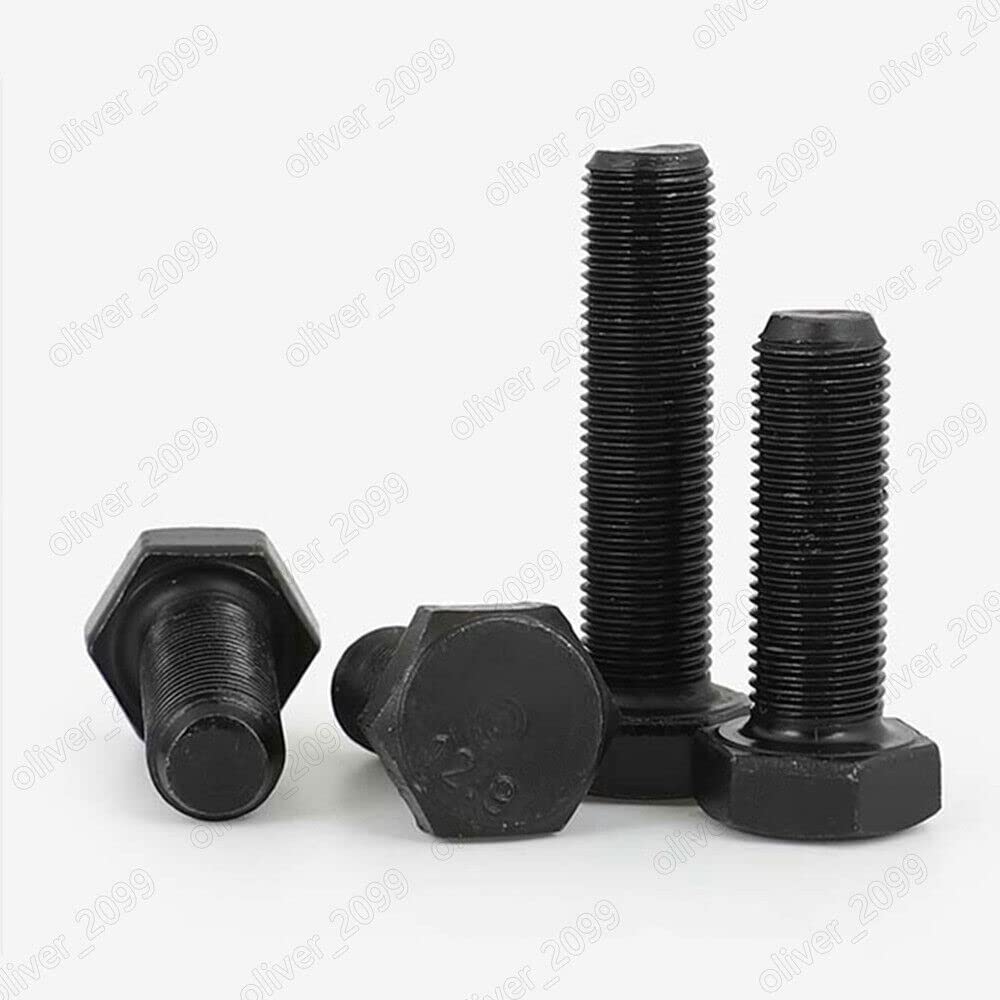Pernos hexagonales de Acero Tornillos de Cabeza Hexagonal(M10x1.25x25mm)
