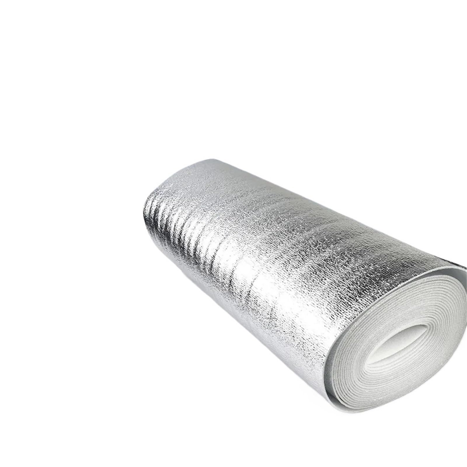 Rollo de aislante térmico reflectante de aluminio de 0.5x5m para ventanas y paredes del hogar