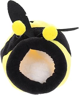 Ipetboom 2 Peças Ninho De Hamster Chinchila Cama Gerbil Casa Hamster Cama De Inverno Animais De Pelúcia Pelúcia Ouriço Pequeno Animal De Estimação Cama Quente Inverno Cama De Hamster