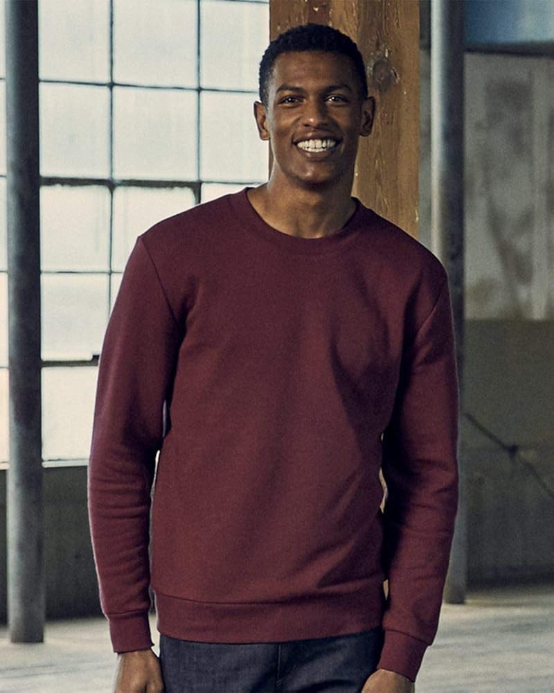 men sweatshirt red