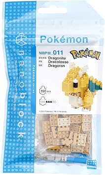 nanoblock - Dragonite [Pokemon], Pokemon Series Building Kit