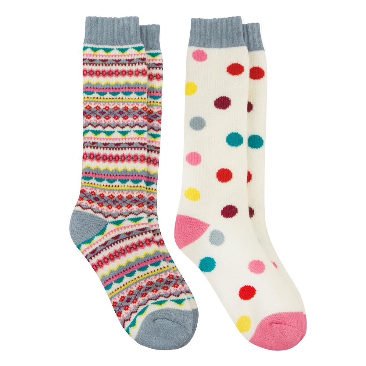 totes toasties® Ladies Welly Boot Socks (Twin Pack)