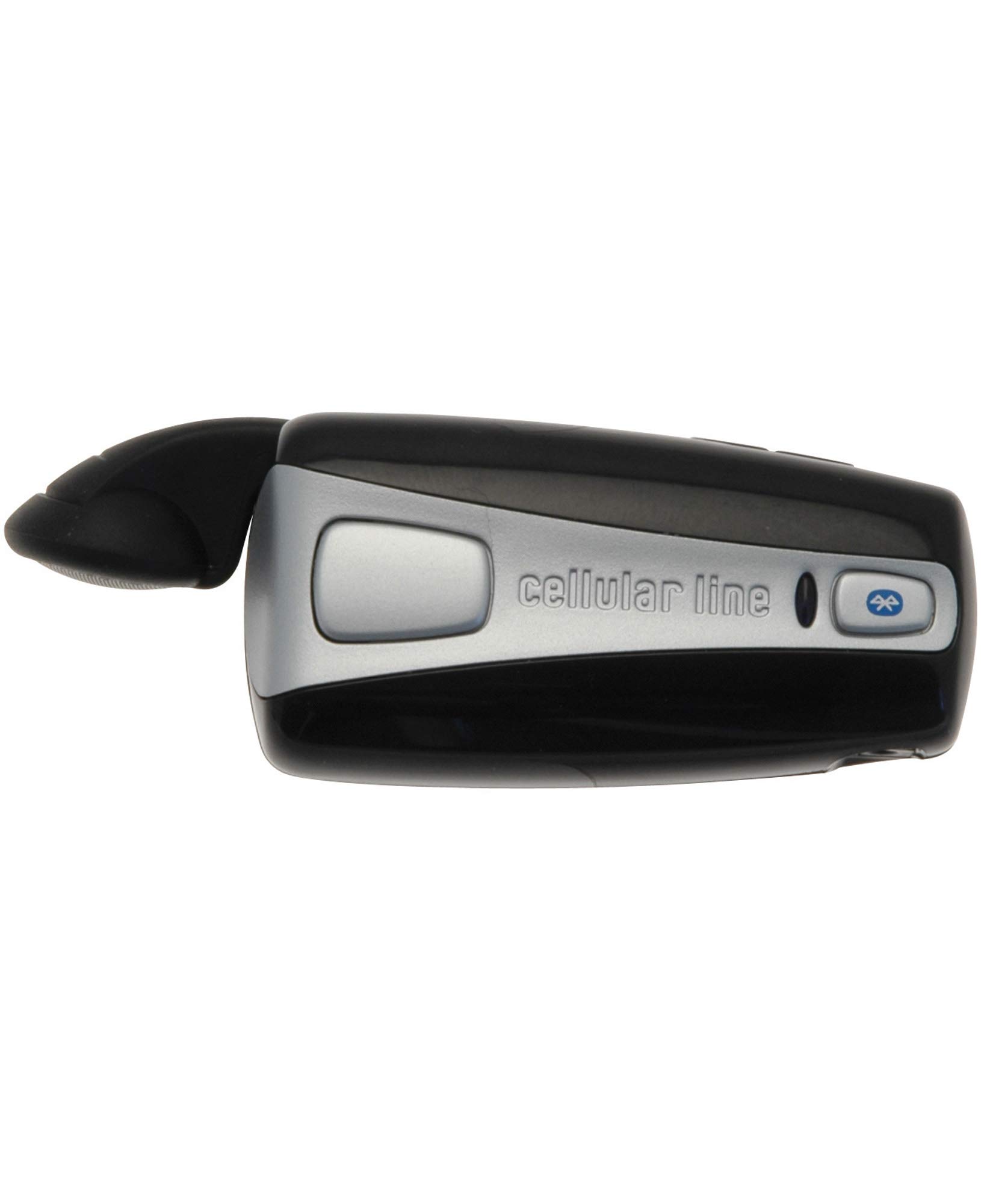 Cellularline BTCLIPARDP Aufrollbares Bluetooth-Headset mit Clip Akkulaufzeit 7 Std.