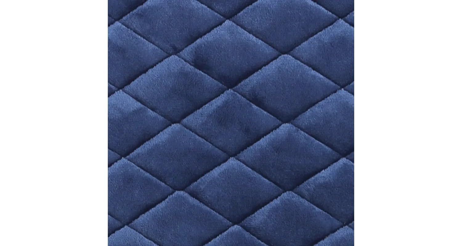 Flamingo Kissen Weimar Rechteckig Blau – S | A: 70,5 cm, B: 41,5 cm, C: 2 cm, Luxuriös, Zart, Hochwertige Verarbeitung, Modisches Design – Auch für Drahtkäfige Geeignet!