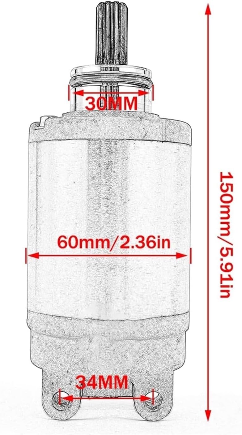 セルモーター 用 カワサキ 用 ニンジャ 用 ZX-6R ZX600P ZX600R ZX636E