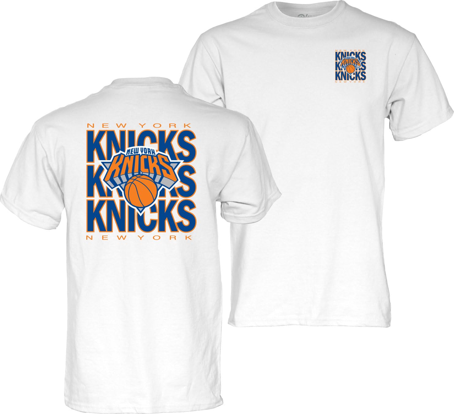 Blue 84 NBA Officially Licensed T-Shirt Front/Back Press White โ image 1