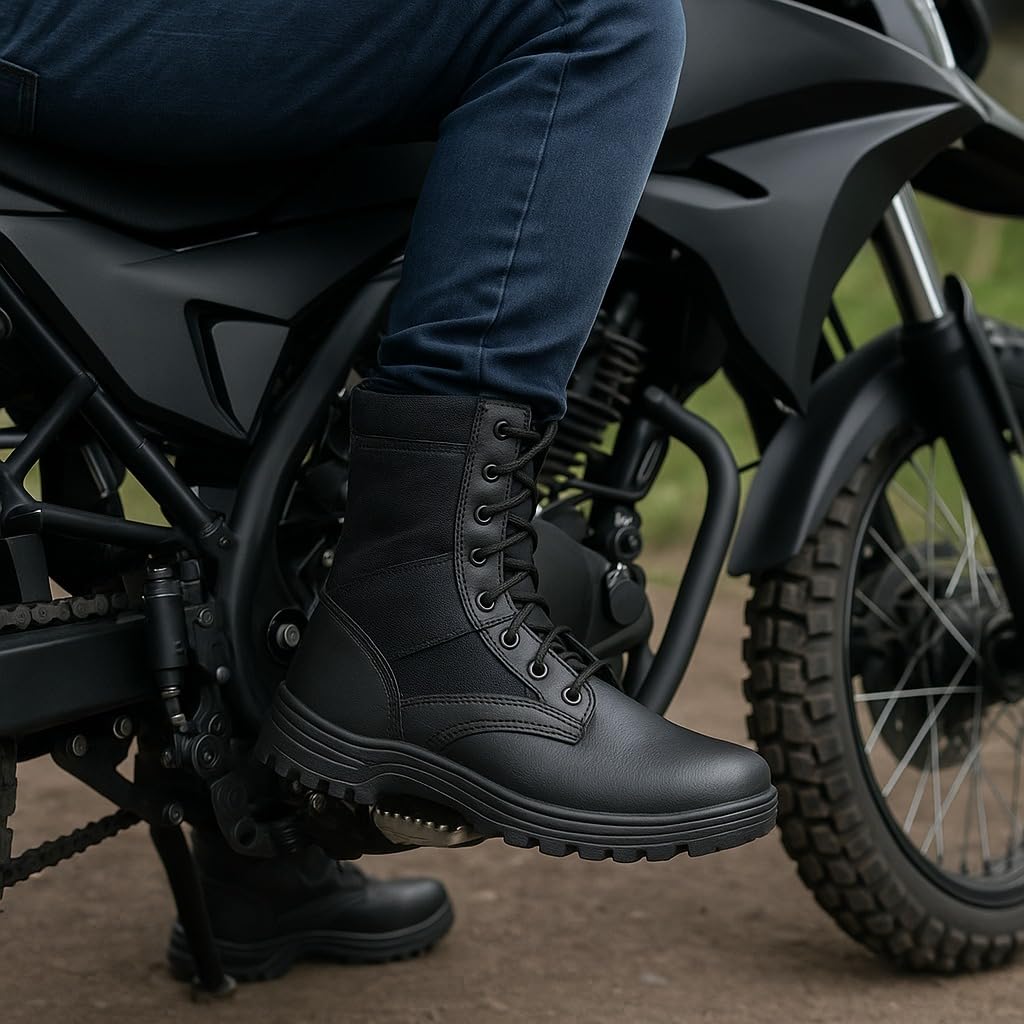 Coturno Masculino Tático Cano Alto Resistente, Antiderrapante e Confortável para Trilhas e Uso Diário em promoção! Veja a oferta e mais achadinhos de Botas & Coturnos Masculinos 4 Hoje é o melhor dia para comprar Coturno Masculino Tático Cano Alto Resistente, Antiderrapante e Confortável para Trilhas e Uso Diário com aquele preço maroto! Promoção! Aproveite a oferta! 4