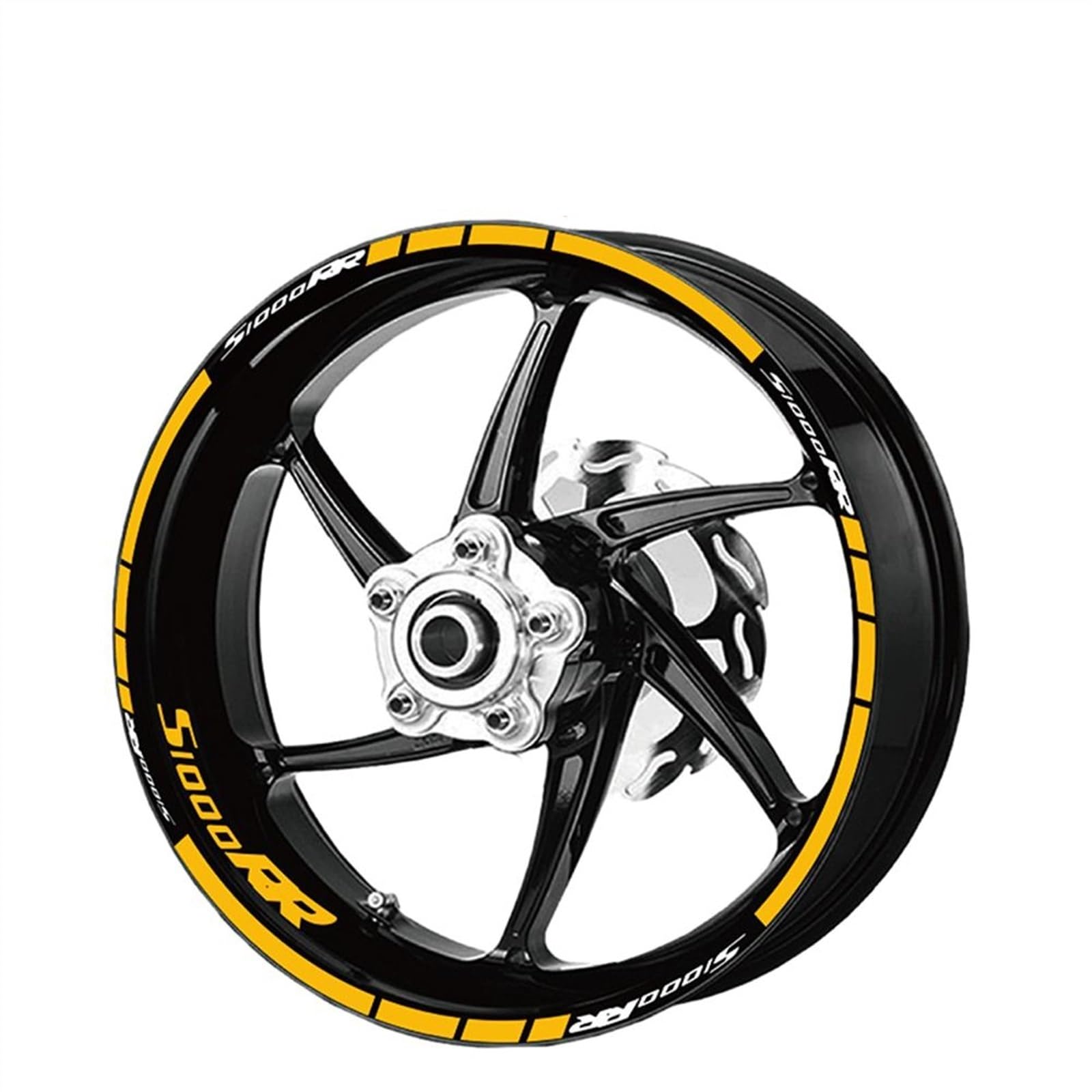 Applique Motorcycle Wheel Sticker for S1000RR S 1000RR S1000 RR Reflective Stripe Decal(A1)
