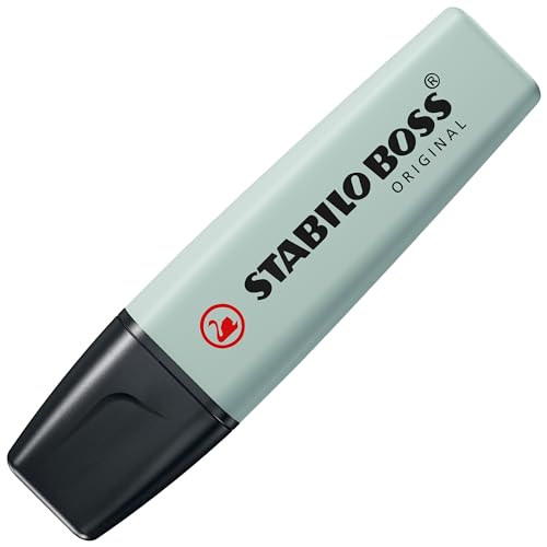 Image of STABILO BOSS ORIGINAL NatureCOLORS - Highlighter Pen - Pack of 3 - Beige, Warm Grey, Earth Green