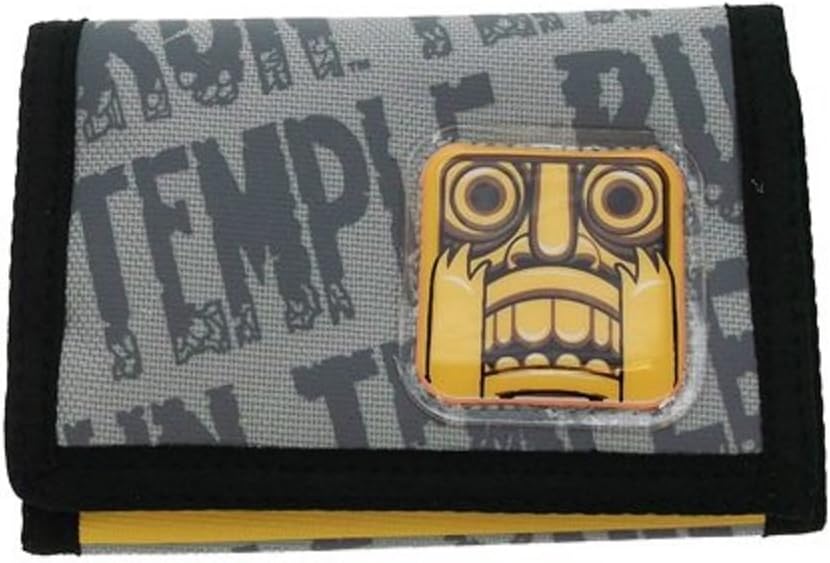 Temple Run Credit Card Case/Wallet, Black