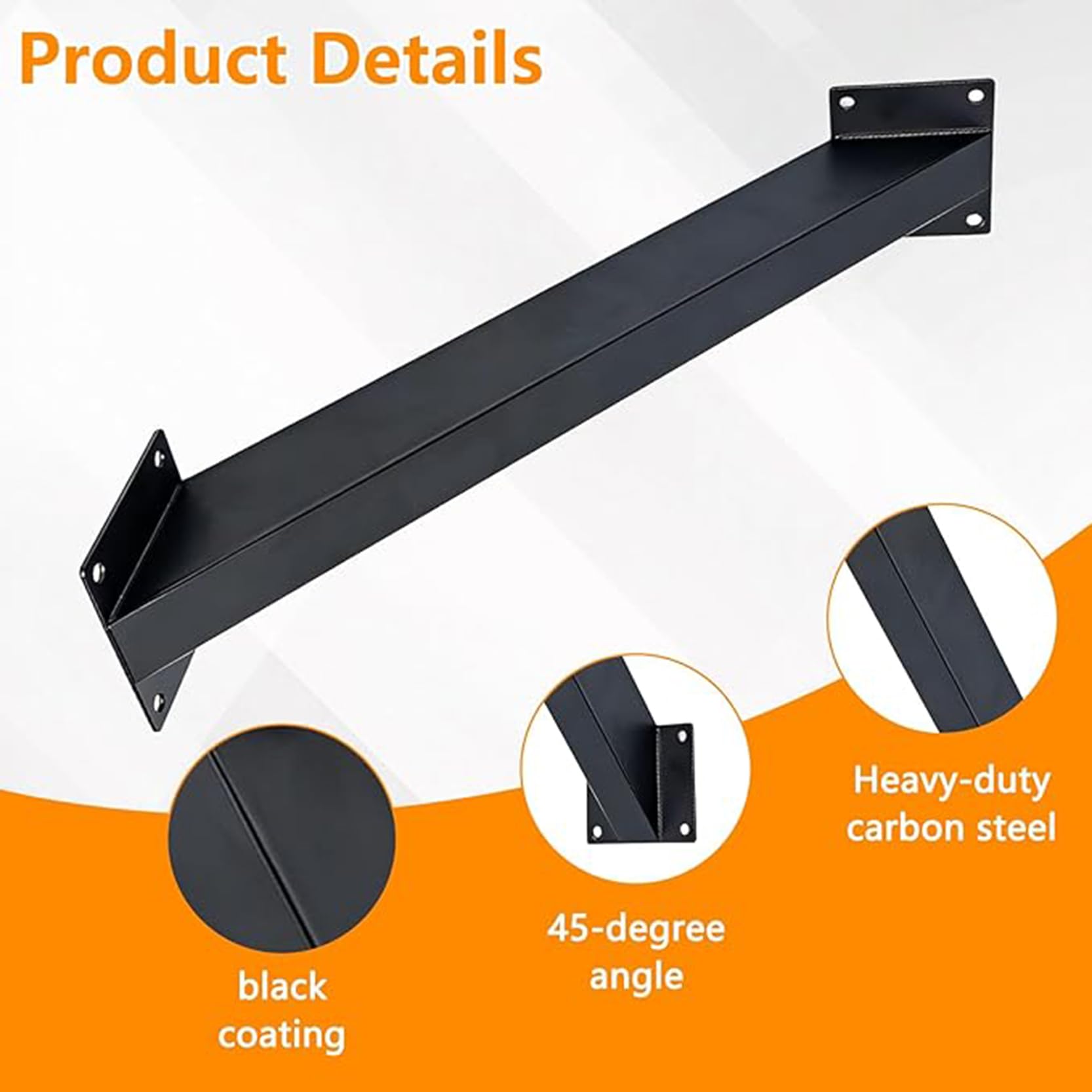 Kit per Pergola in Metallo,Staffe Angolari A 45 Gradi per Giunzione Interna,Staffe di Supporto ad Angolo di 45 Gradi per Gazebo Patii,Supporto per Strutture in Legno(Size:12 PCS)