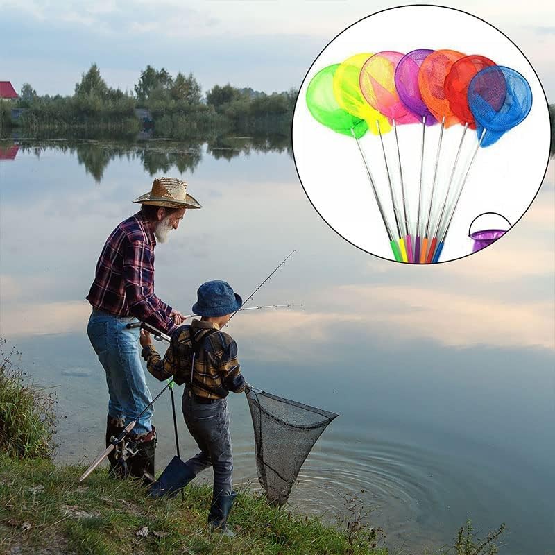 Huarsion Teleskop Kescher Set - 5 Stück Schmetterlingsnetze Für Kinder Outdoor
