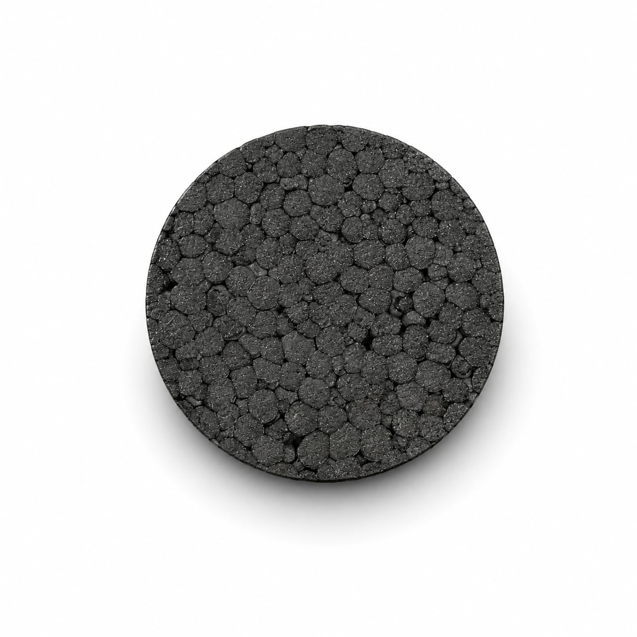 100 tapas de poliestireno expandido de poliestireno expandido de 67 mm de diámetro y 16 mm de grosor, para tacos aislantes, tacos de placa, aislamiento térmico, accesorios para fachadas (grafito, 100
