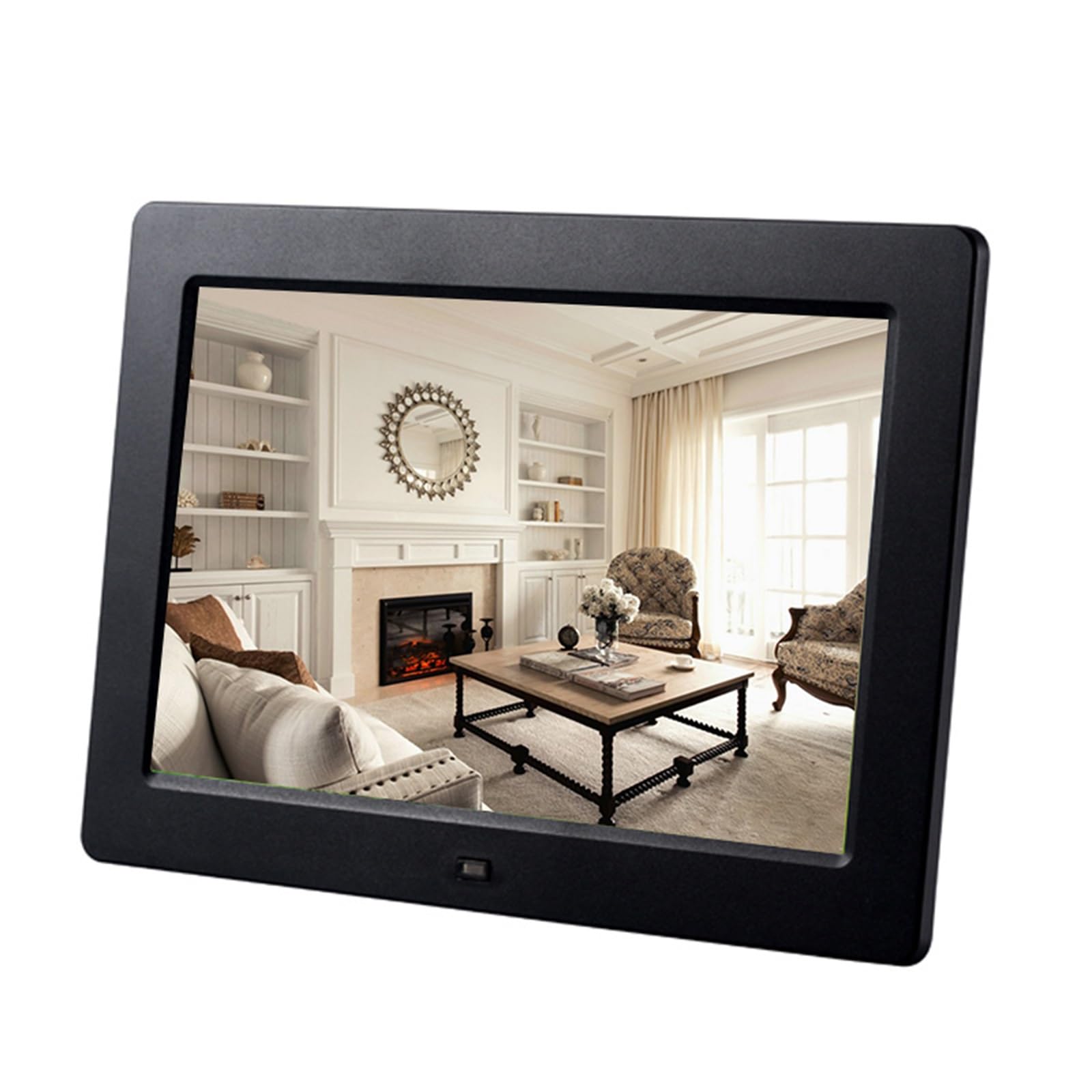 MYUYEE 8-Inch Ips Digital Photo Frame With All-Around Viewing Angles - For Digital Photo Albums And Advertising Displays (Black)